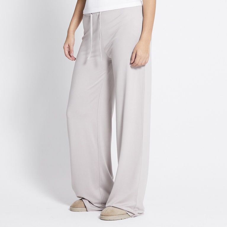 Loose soft pants "Holly" Light Beige
